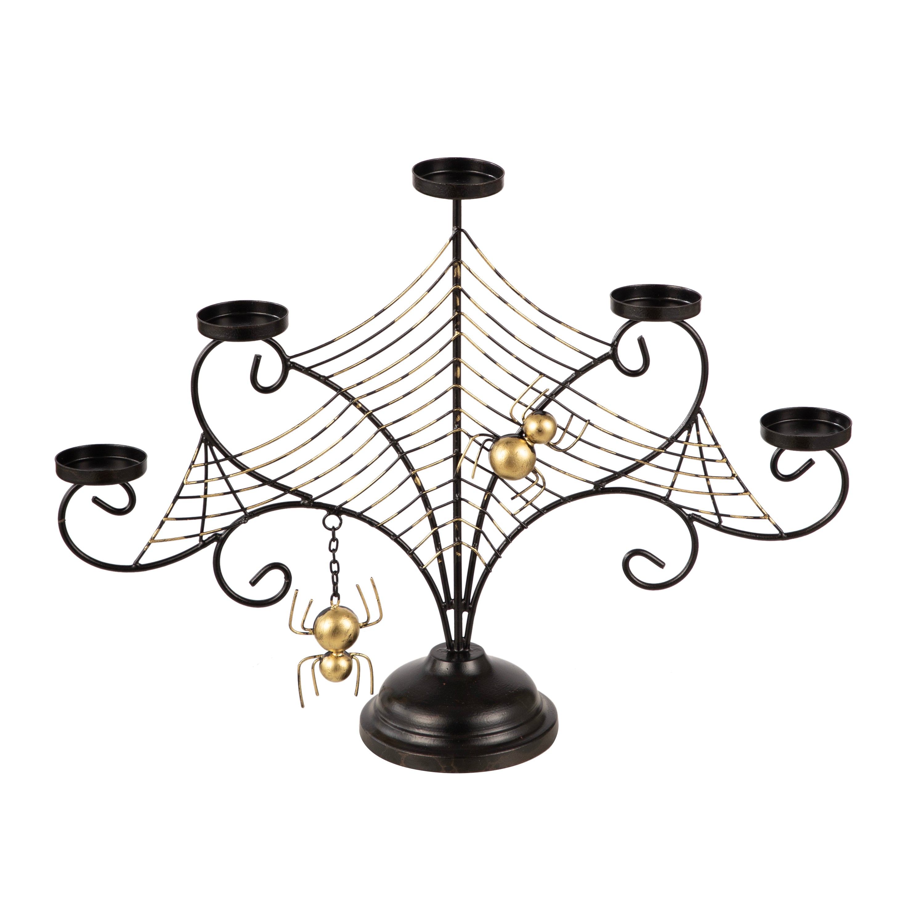 Aracne Metal Candle Stand