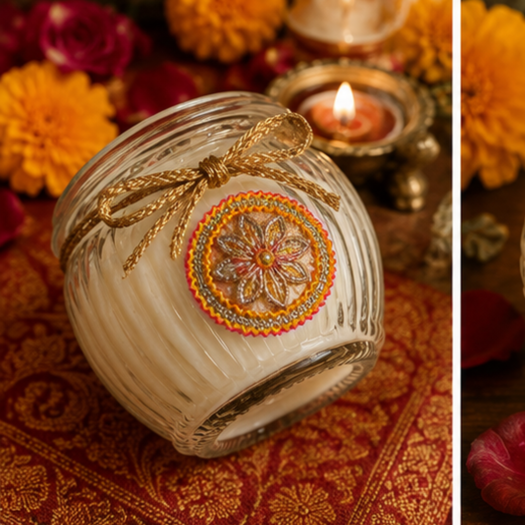 Heritage Matka Sculptural Candle
