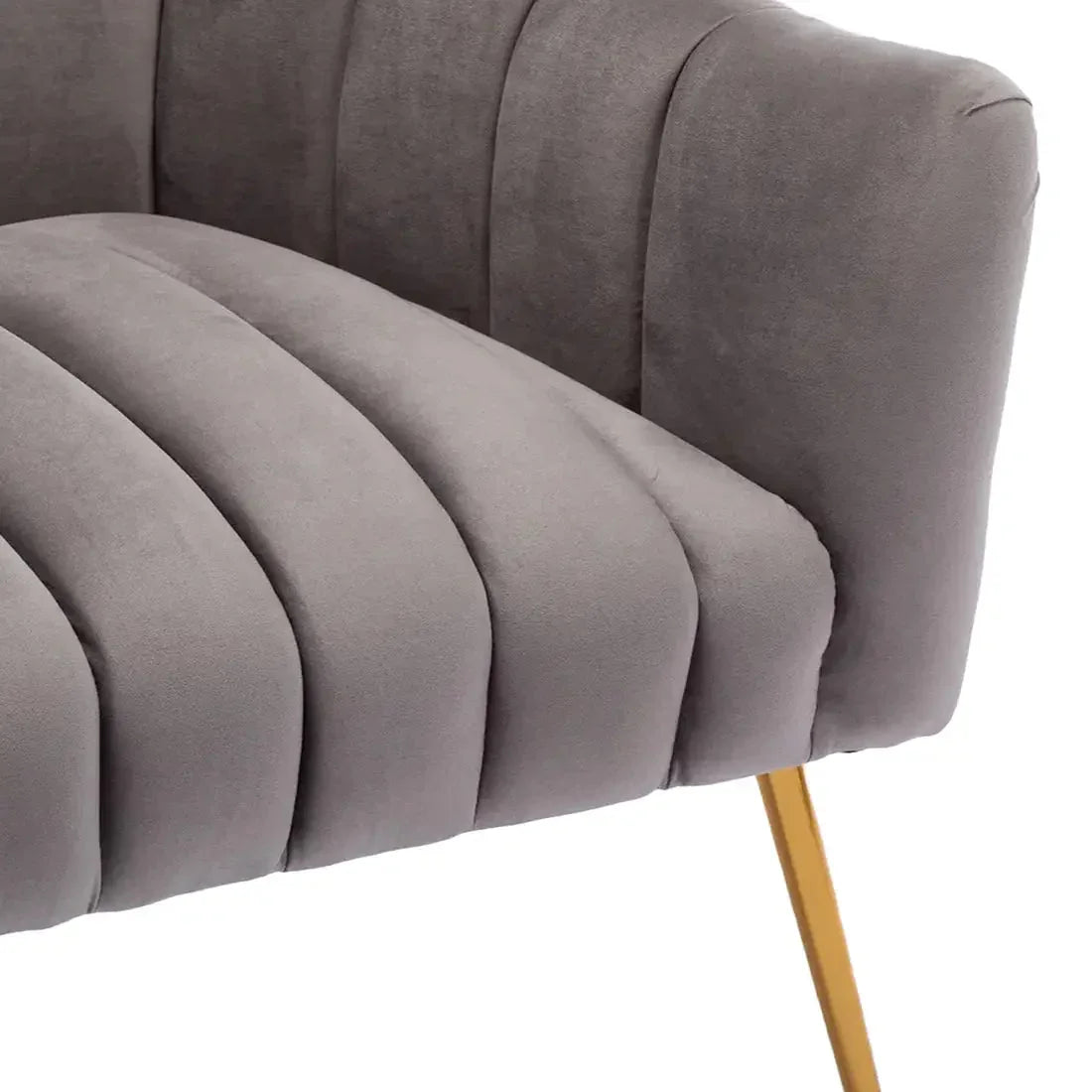 Aurora Velvet Accent Chair