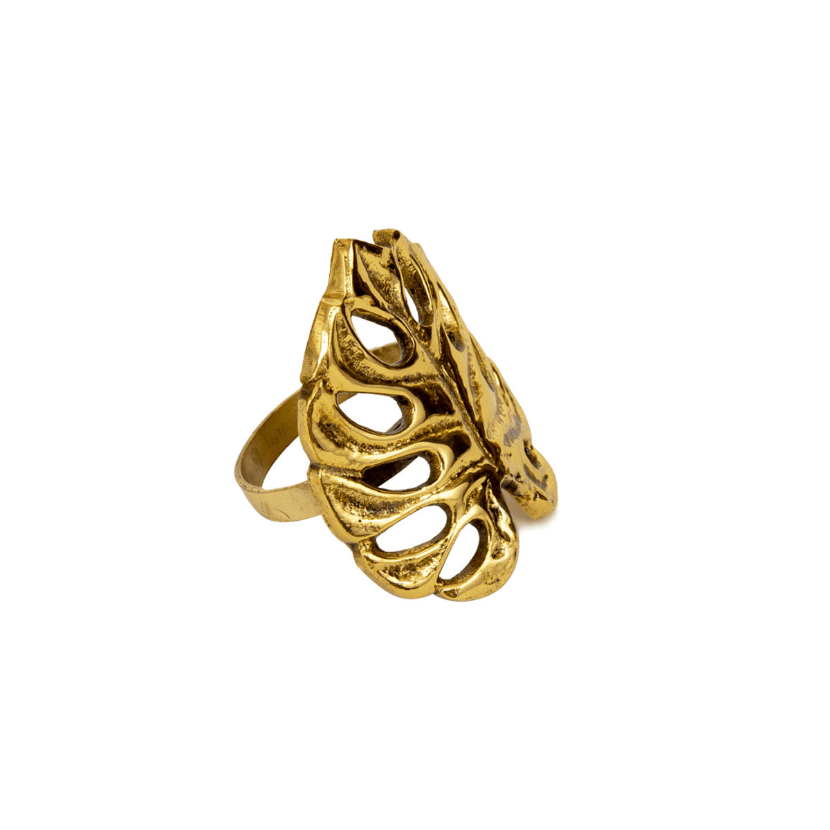 Filis Napkin Ring | Brass