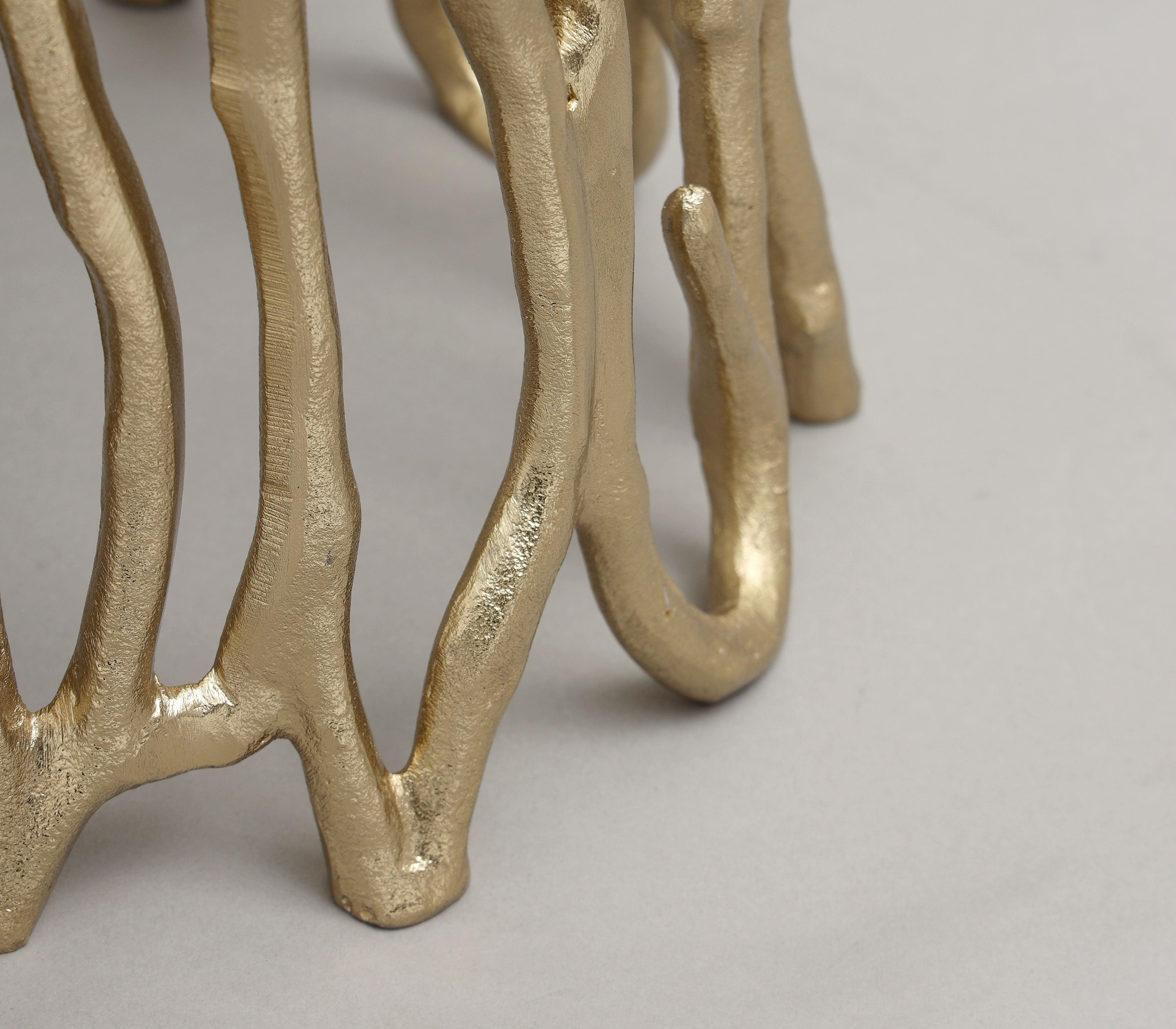 Twines Side Table | Artistic Corner Table for Living Room | Home Decor Luxury End Tables