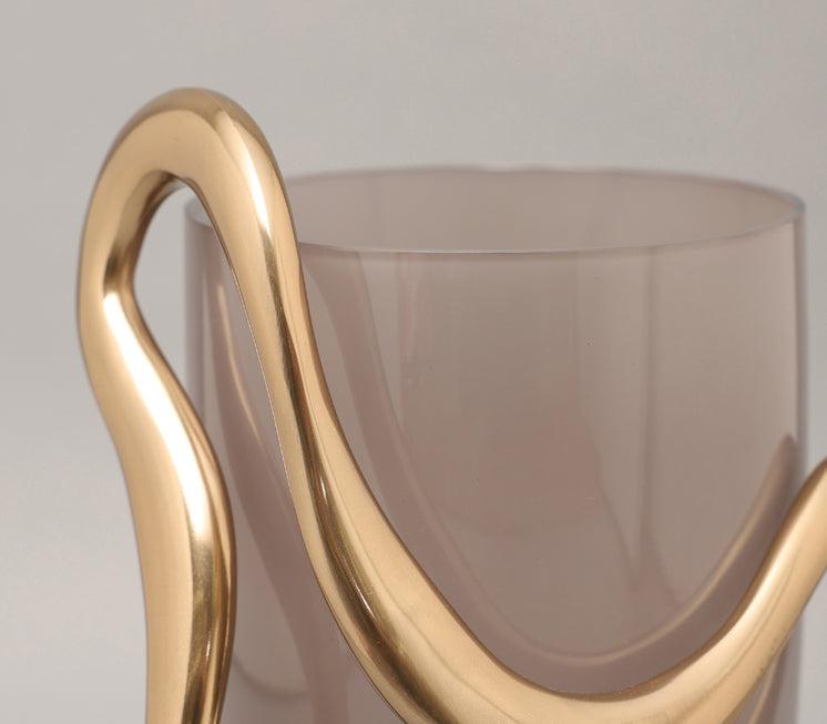 Amorphous Vase for Living Room Centerpiece