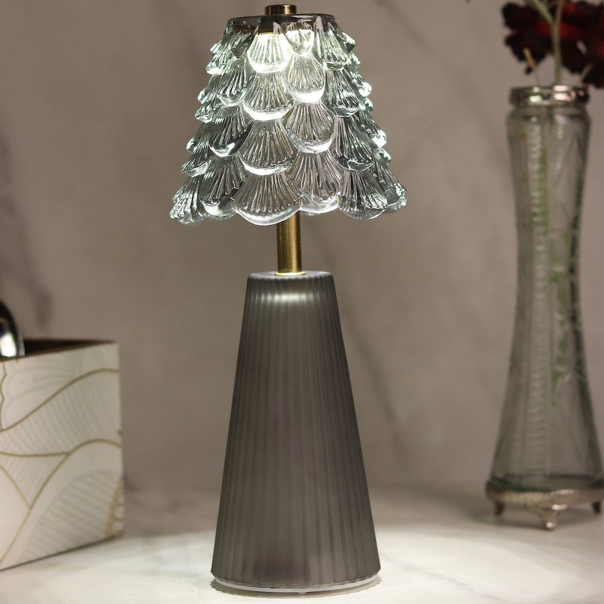Marcelle Crystelle Glass Lamp