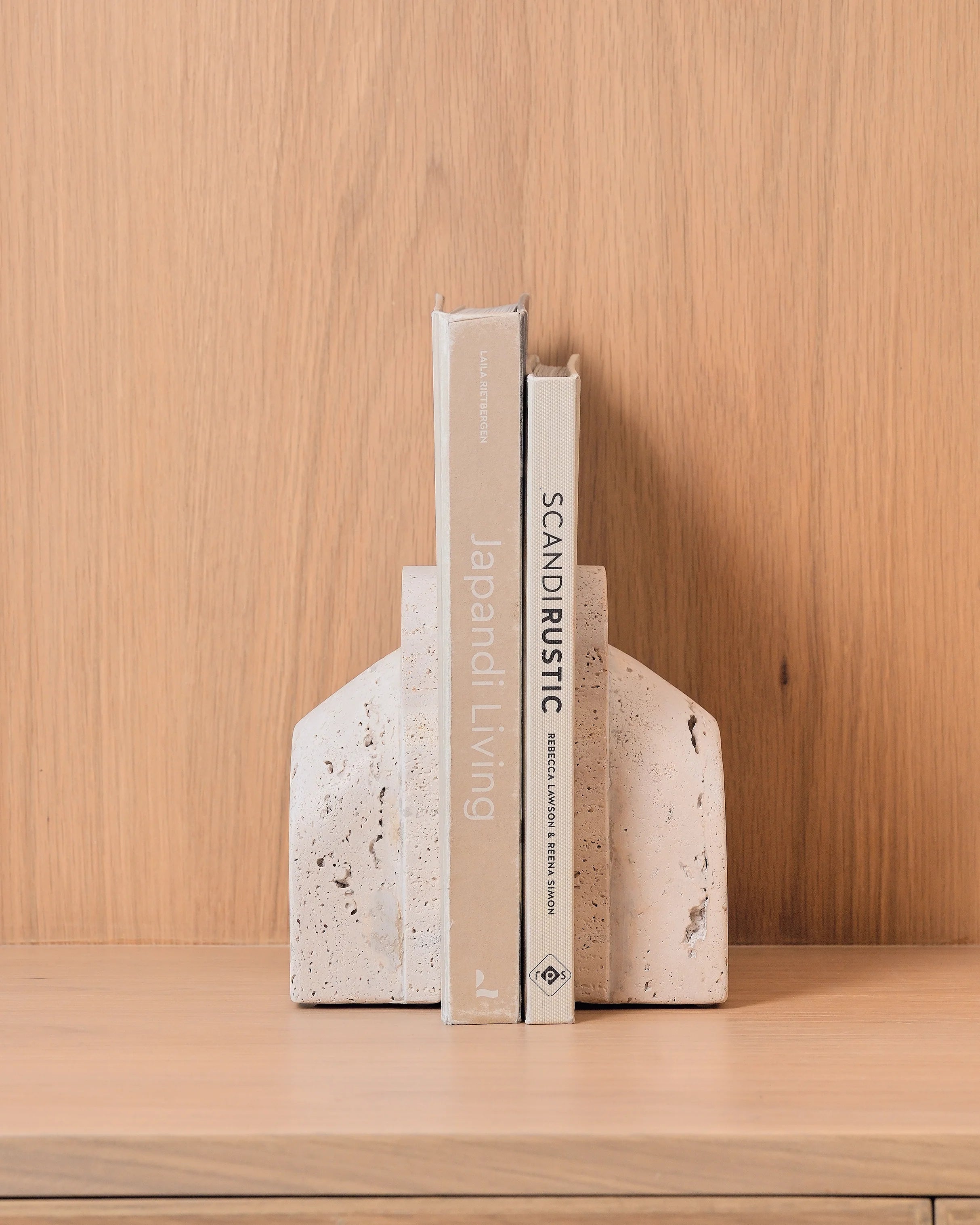 Arch Travertine Bookend