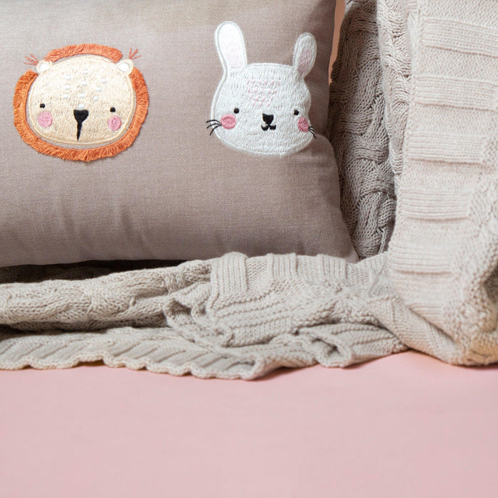 Buy Cushion cover - Baby Zoo by Chann Studios on IKIRU online store