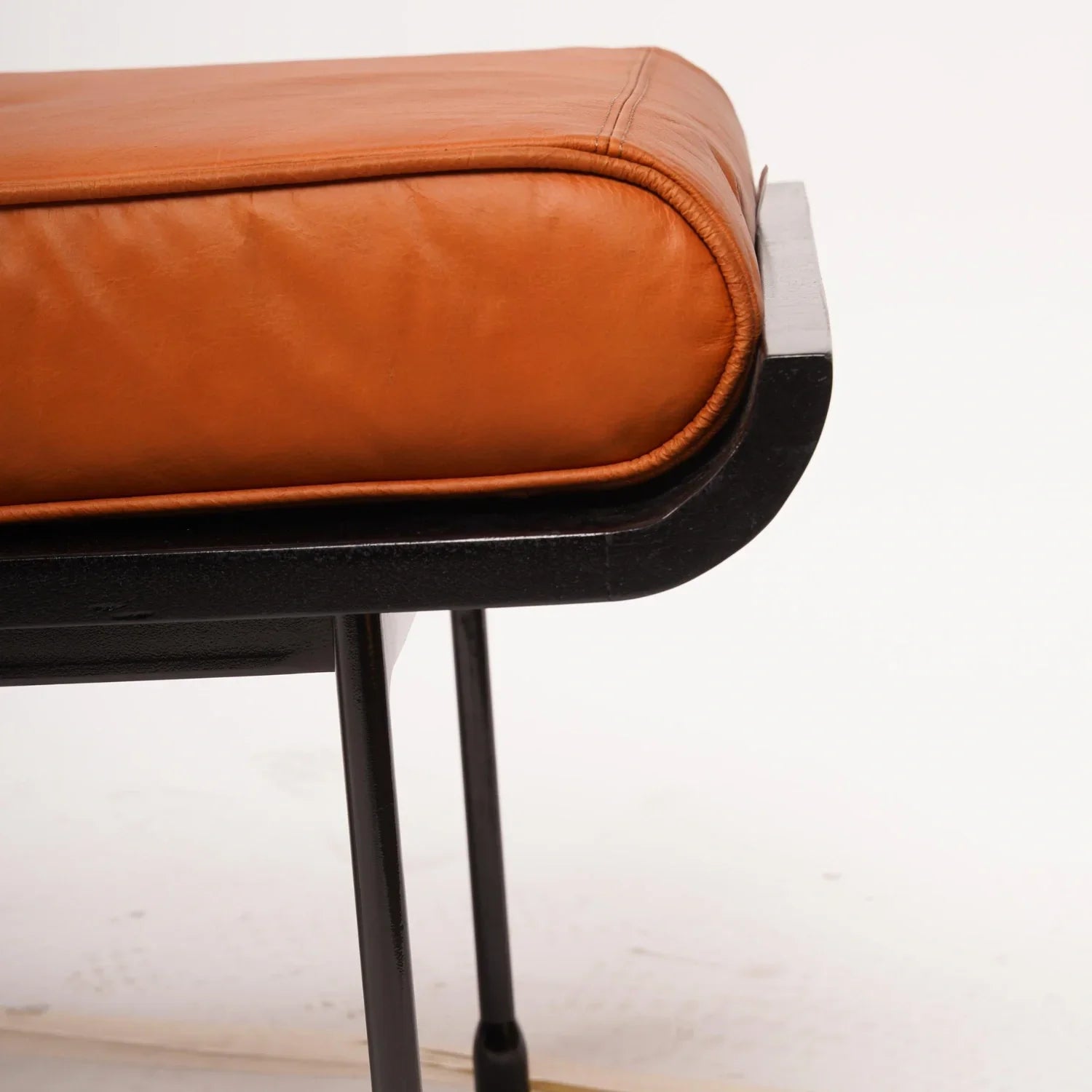 Zephvon Teak Wood And Fabric Upholstery Bench