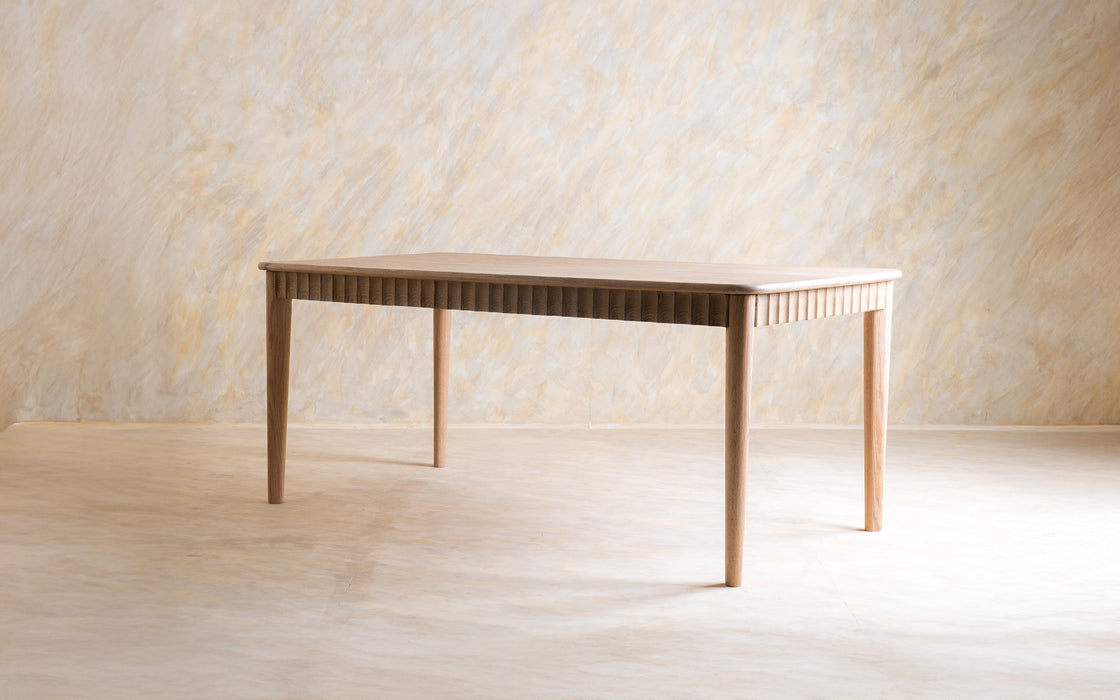 Dune Dining Table 6 Seater | Oak Wood