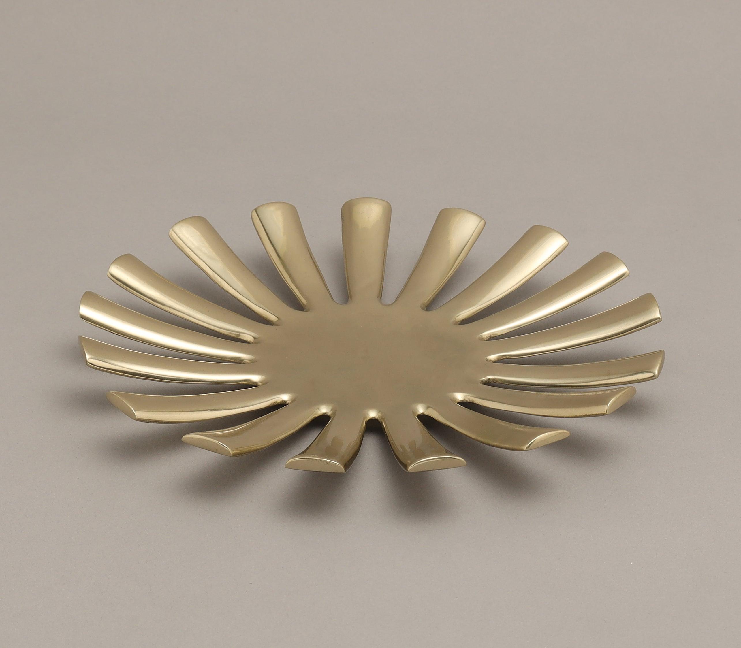 The Rays Platter | Gold Finished