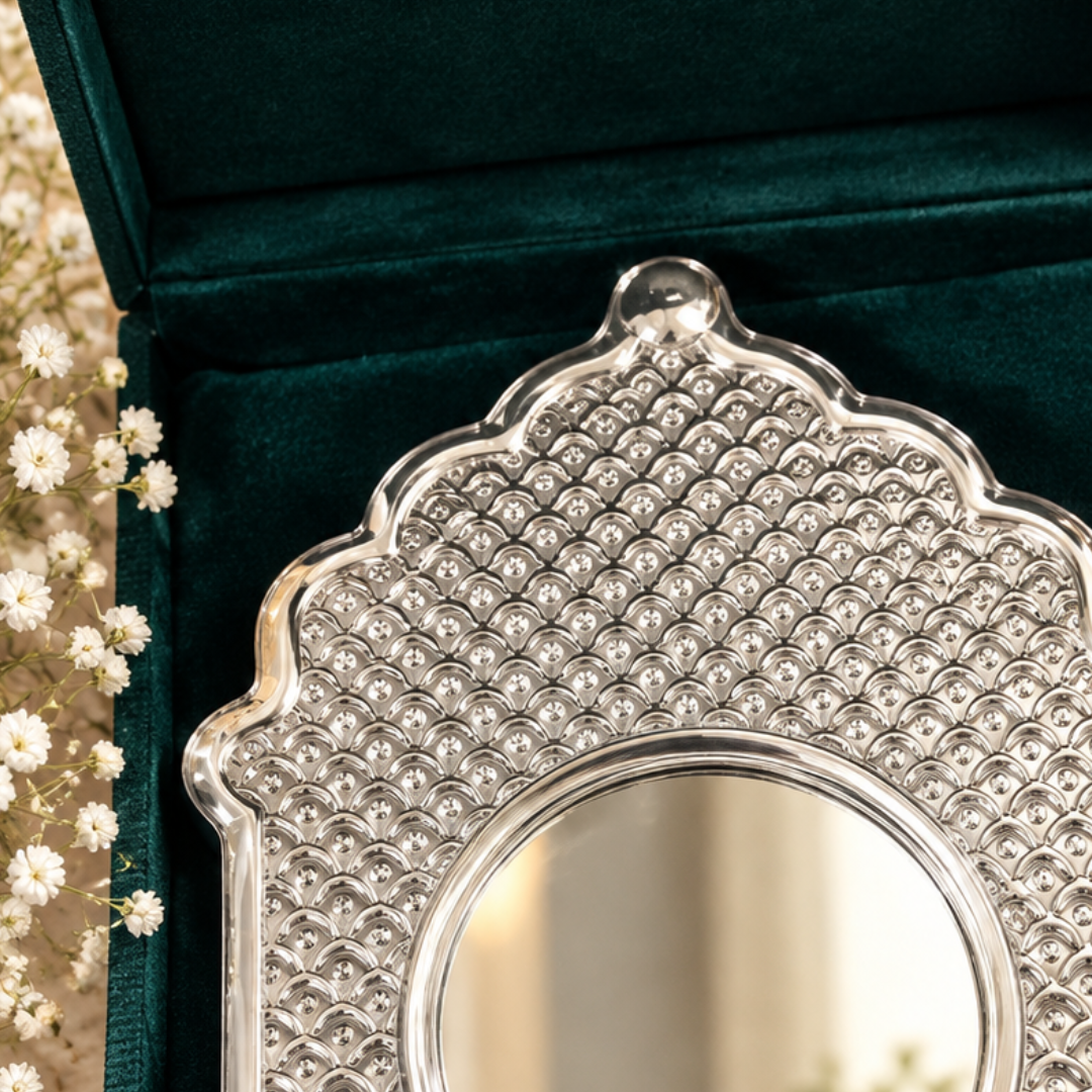 Silver Plated Tea Light Holder