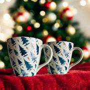 Frosted Pines Coffee Mug (Set of 2)