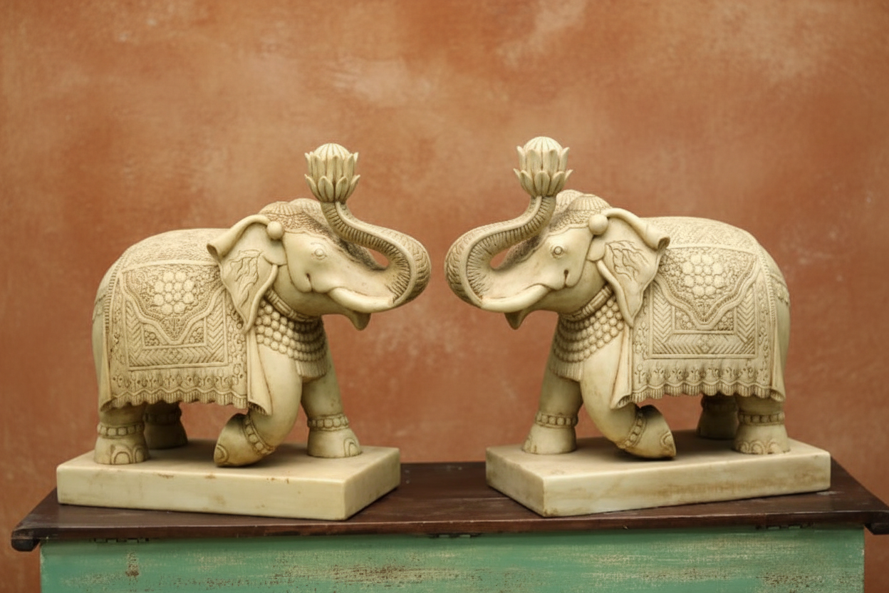 Elephant Pair 18" inch