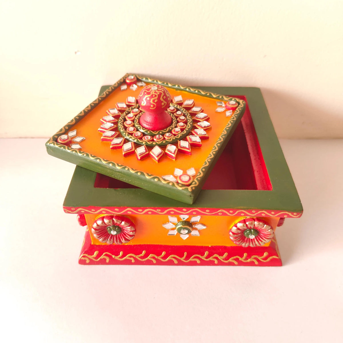 Paper Mache Decorative Box