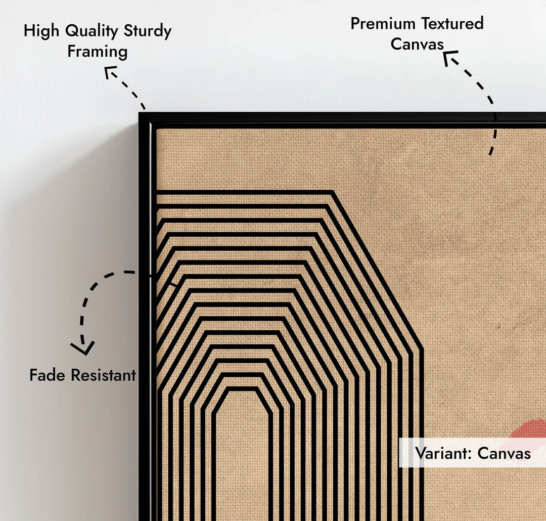 Wavescape Wall Painting