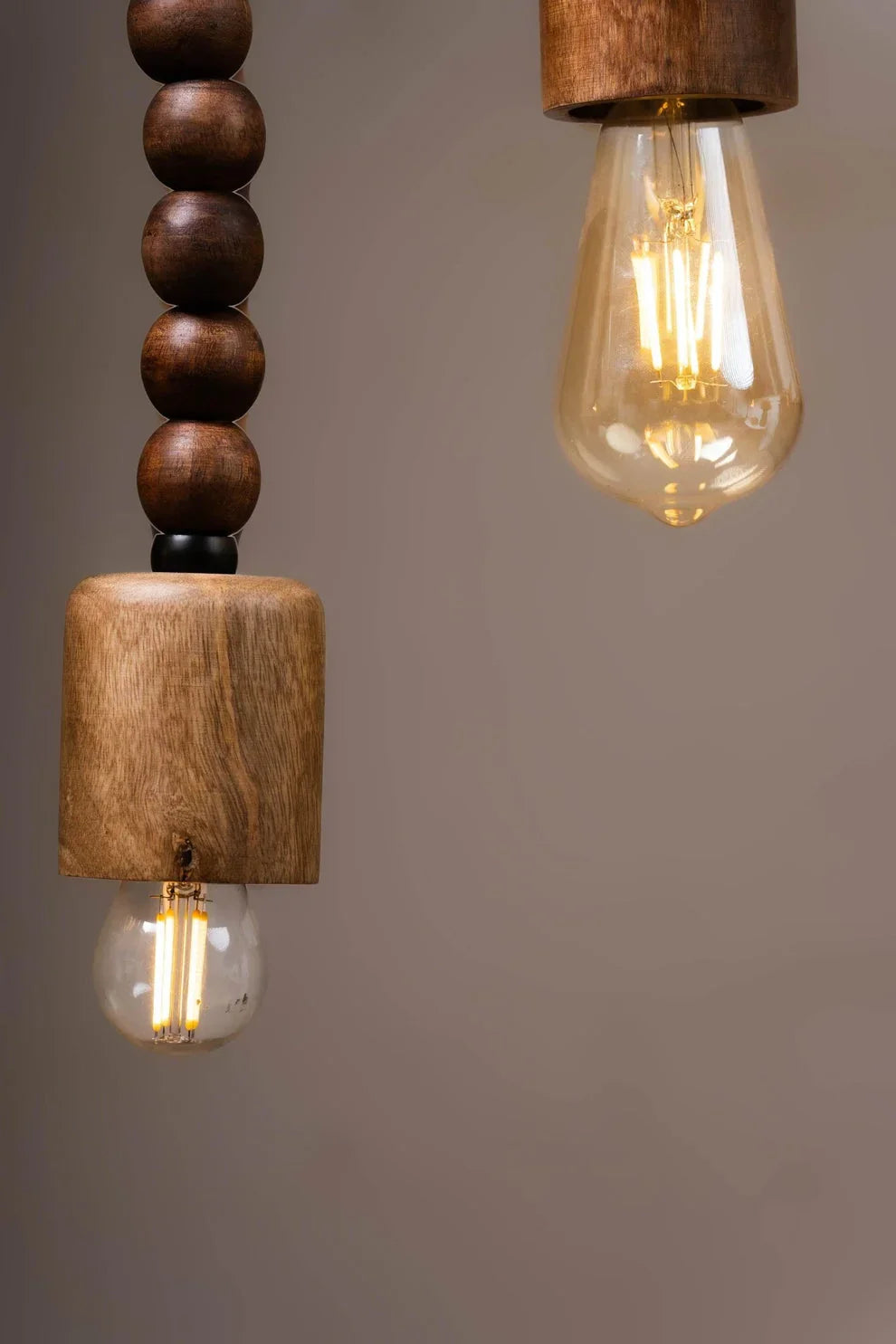 Rustic Glow Pendant Light - Set of 3