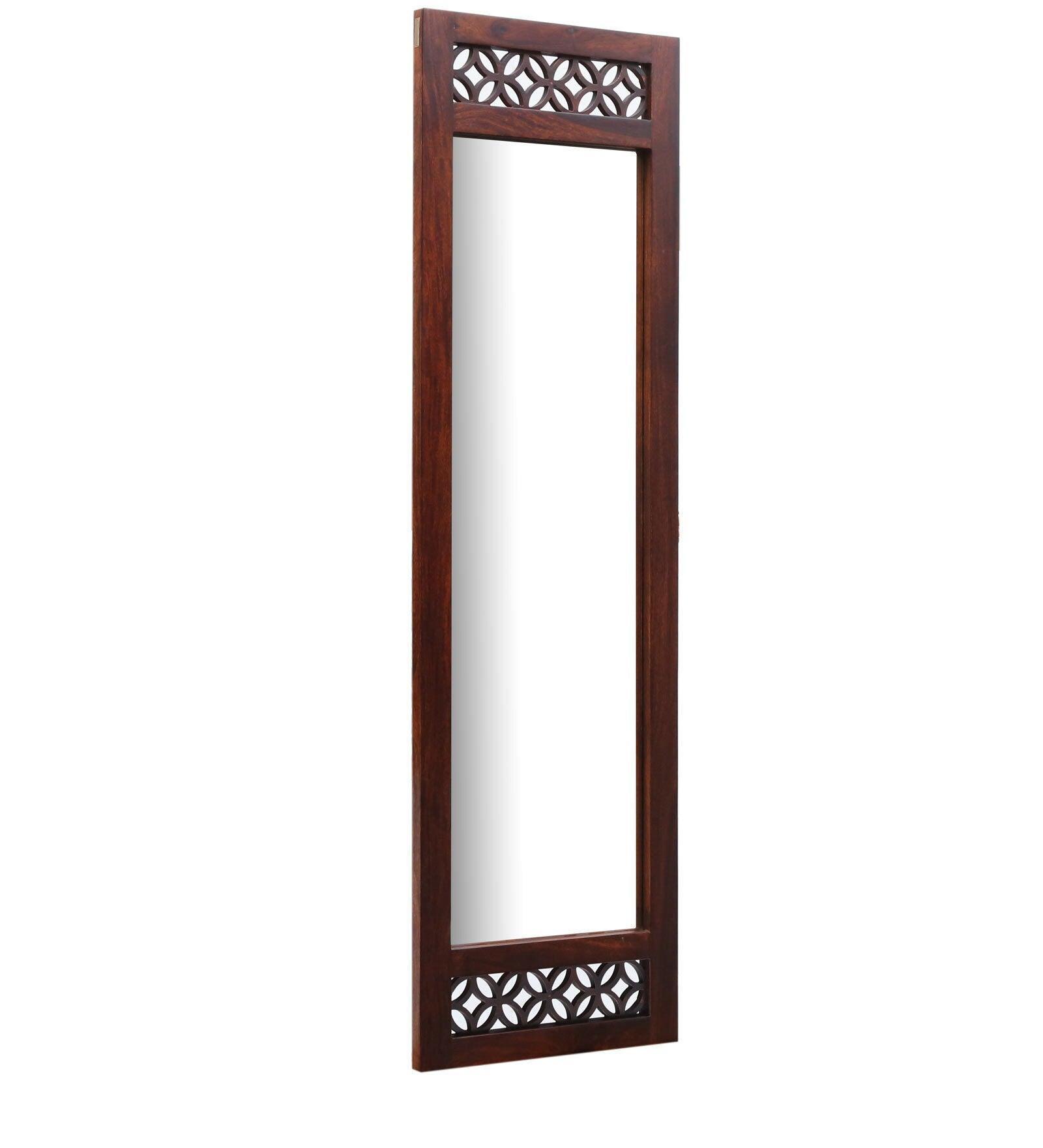 Solid Wood Floor Rested Mirror