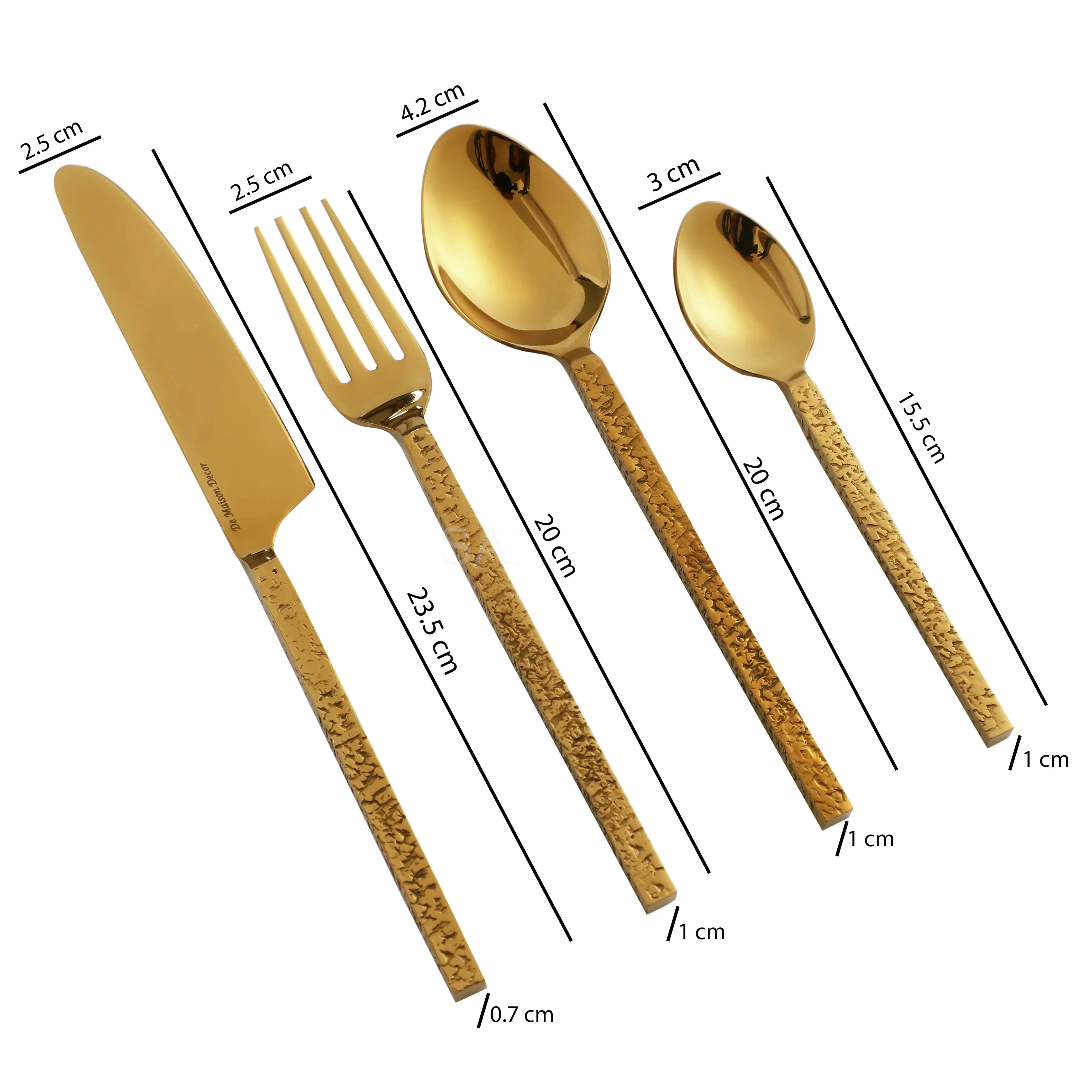 Ember Texture Cutlery Set