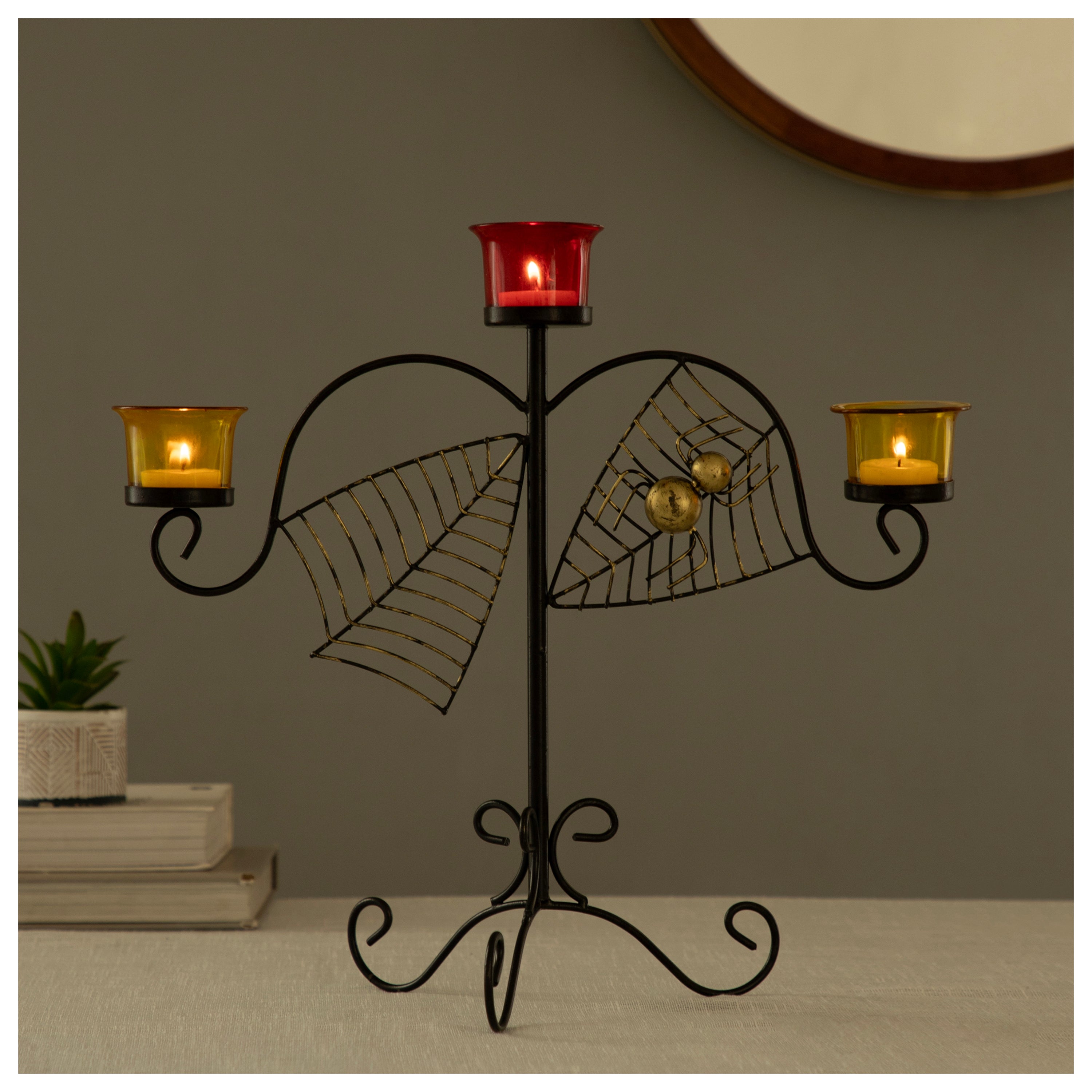 Ornix Metal Candle Stand