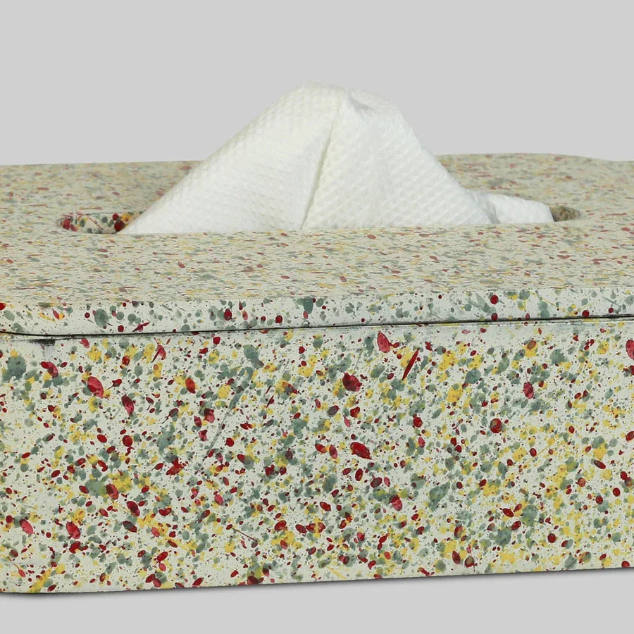 Terazzo Tissue Box | multicolor