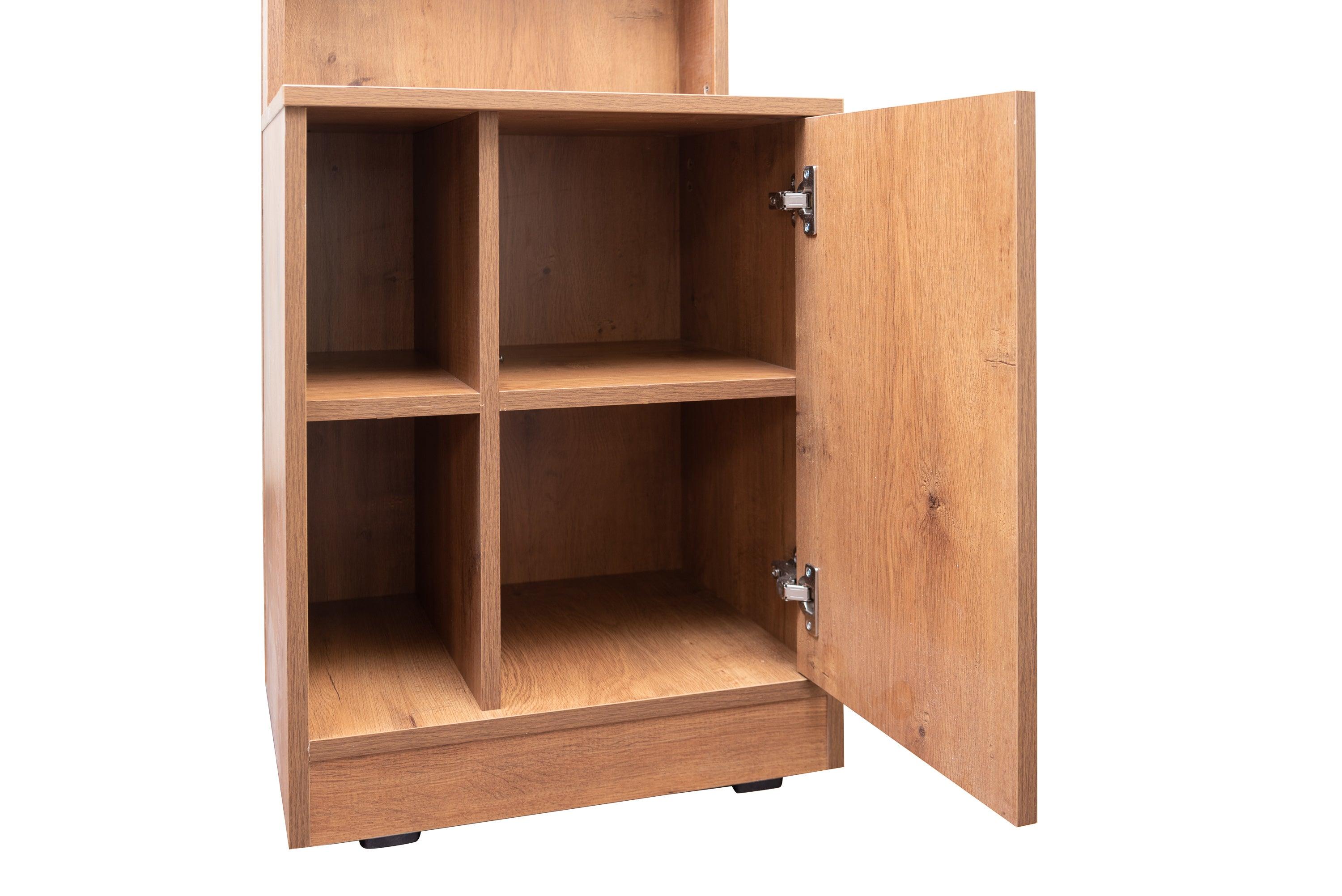 Minion Wooden Dressing Table with Storage | Modern Dressing Table with Mirror