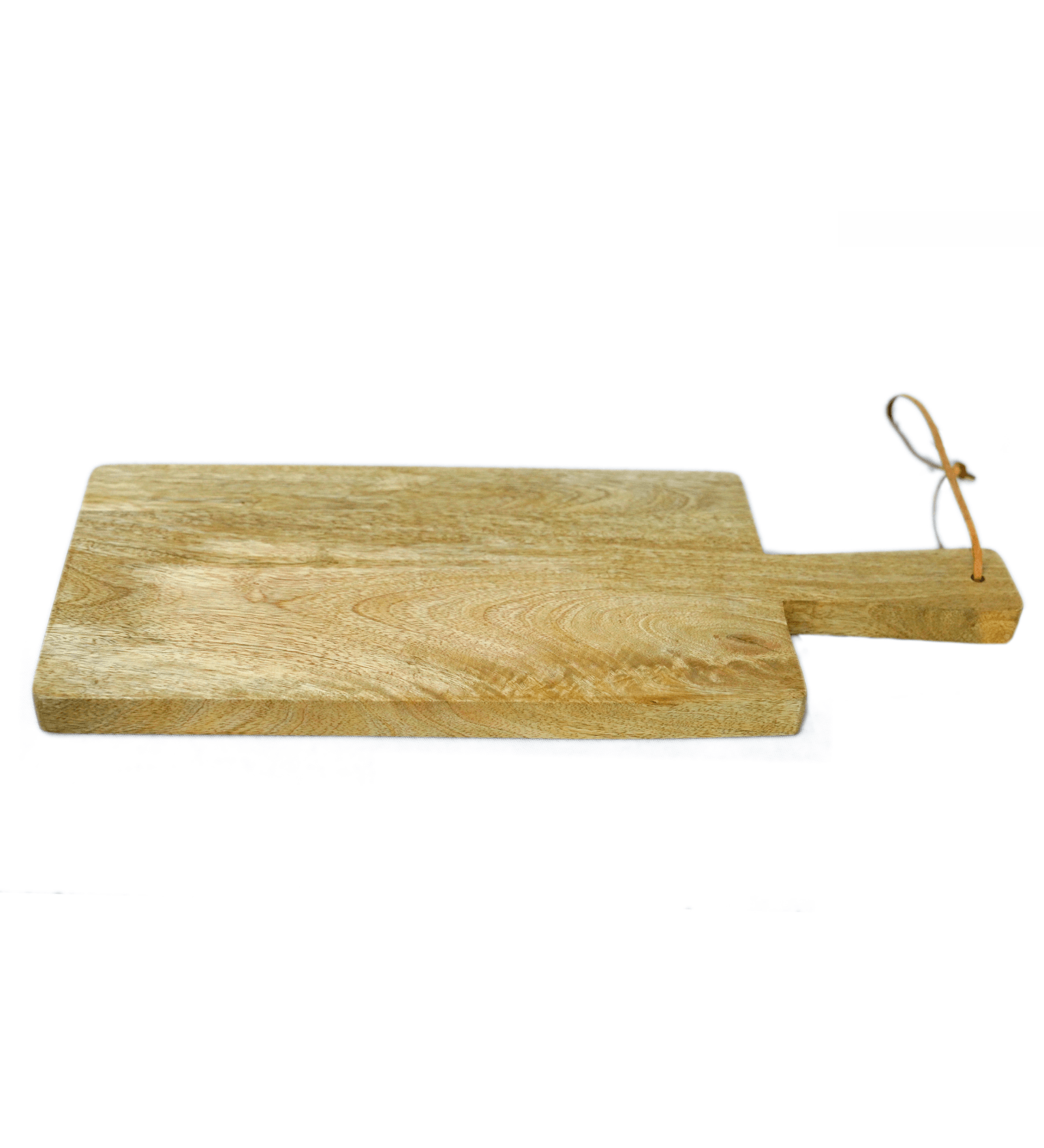 Single-Piece Solid Mango Wood Reversible Cutting Board – Natural Finish, No Dyes or Varnish