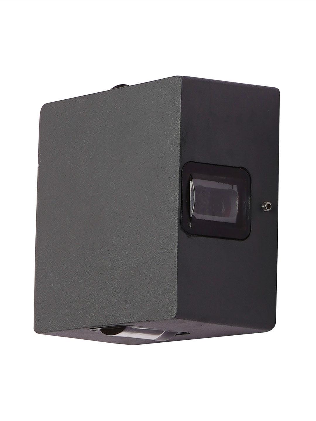 Modern Flat Square LED 4-Lights Up Down Left Right Wall Lamp for Indoor & Outdoors