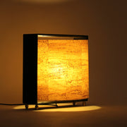 Light Well | Cork Sheet, Wood And Brass