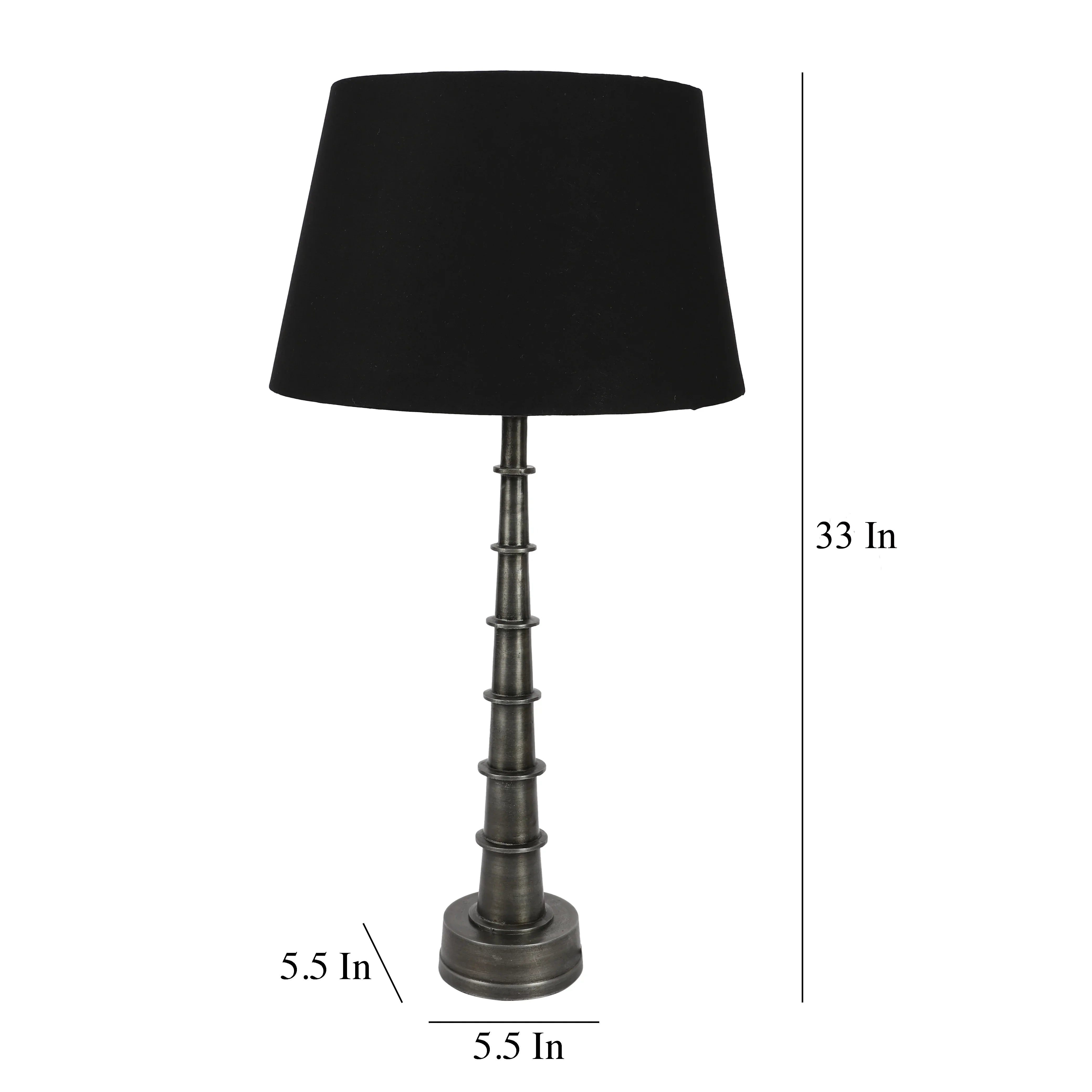 Tall Tower Table Lamp for Living Room | Decorative Lamp for Bedroom