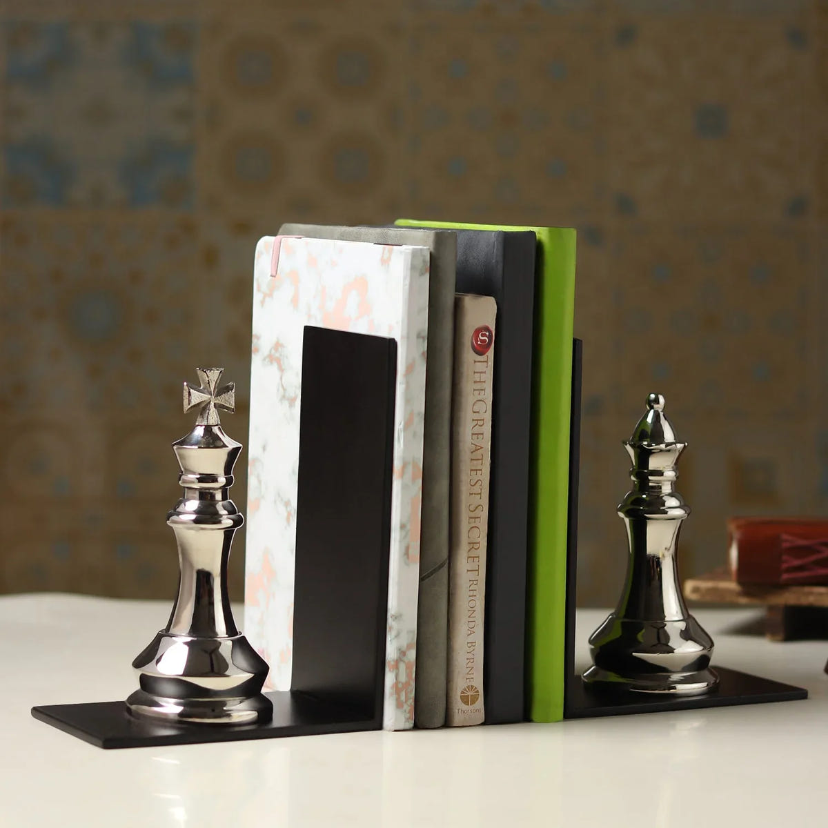 Orlian Bookend in Silver