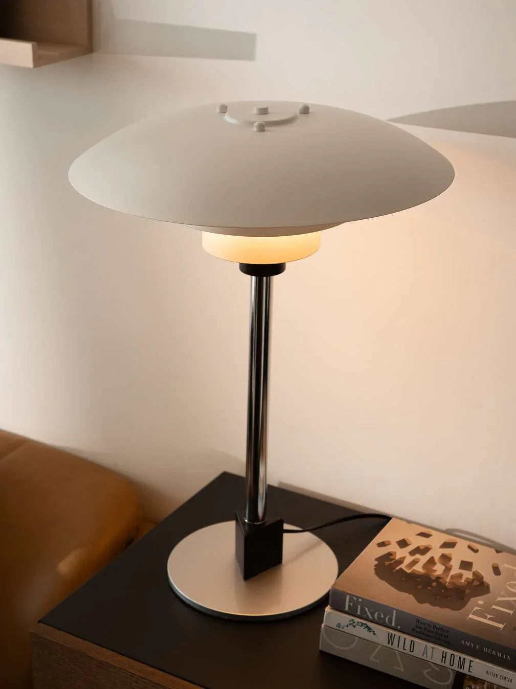 Modern Table Lamp for Living Room | Bedside Table Lamp with LED Bulb