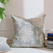 Theodore Floral Embroidered Cushion Cover