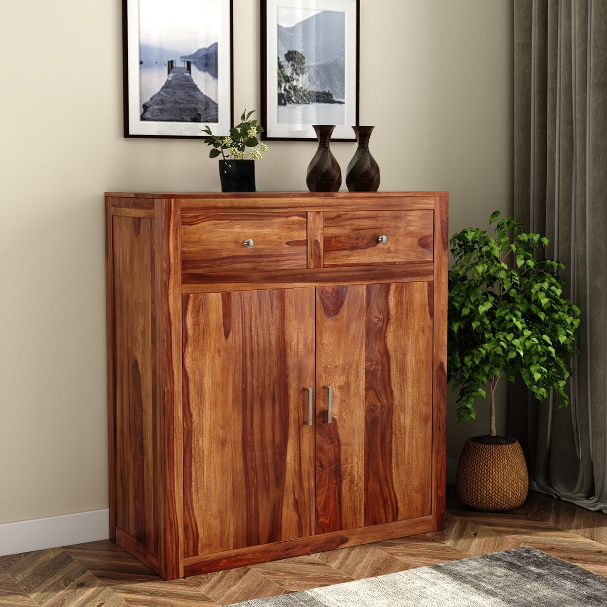 Mars Shoe Rack | Sheesham Wood