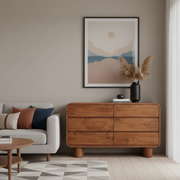 Rounded Chest | Mango Wood