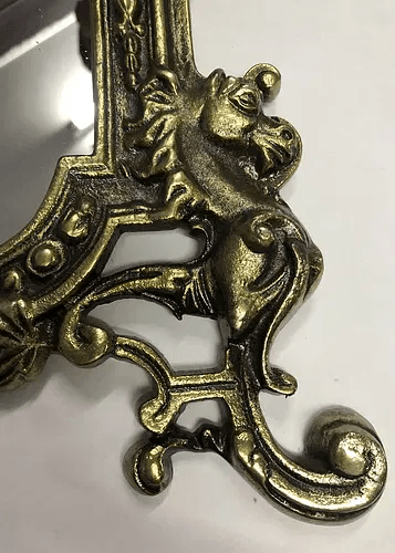 Vintage Brown Wall Mirror | Decorative Antique Hanging Mirror | Dressing Mirror