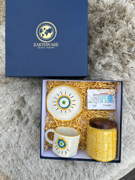 Hamper - Evil Eye With Cookie Jar