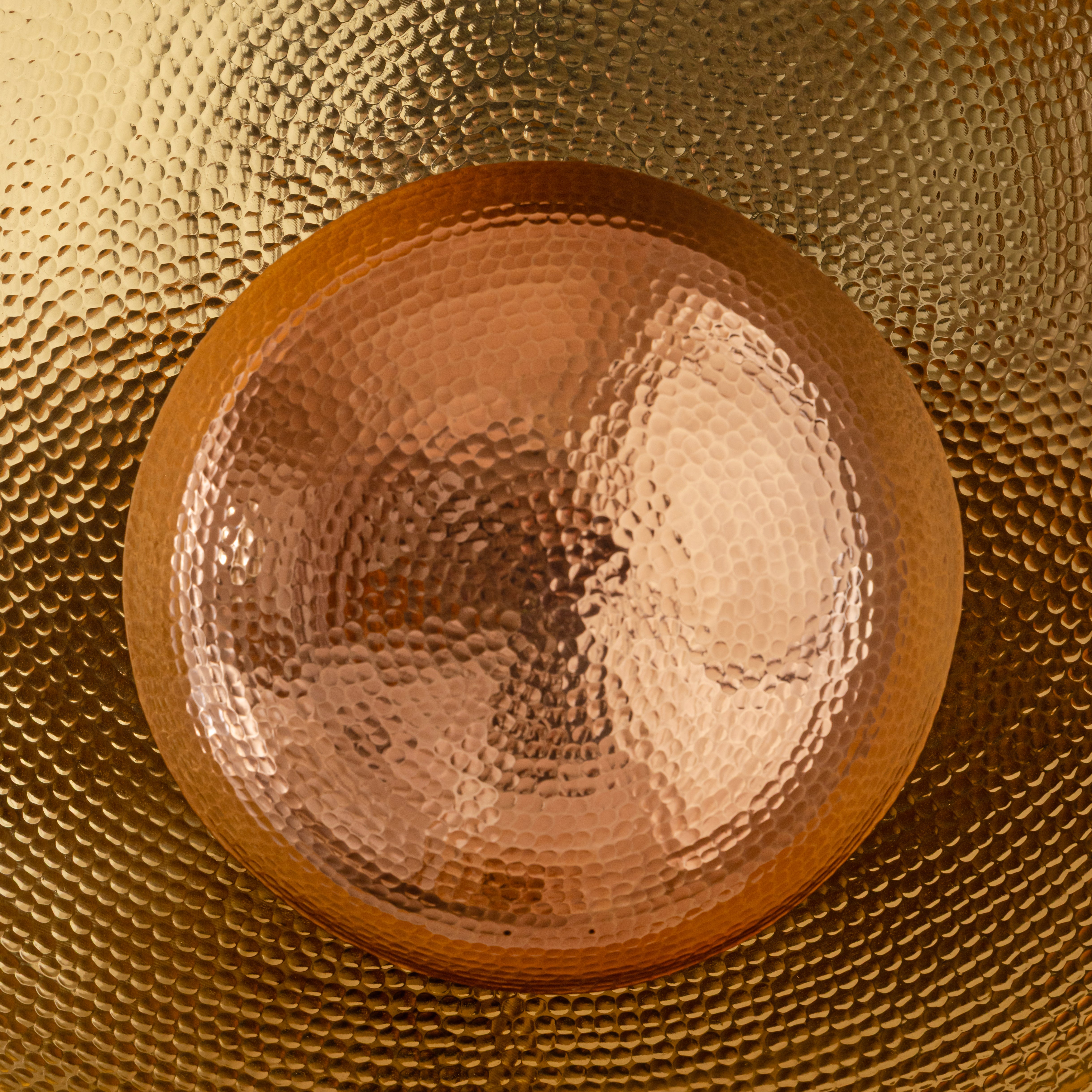 Handcrafted Brass & Copper Wall Lamp | Tawa Inspired Designer Wall Light | Designer Wall Sconce