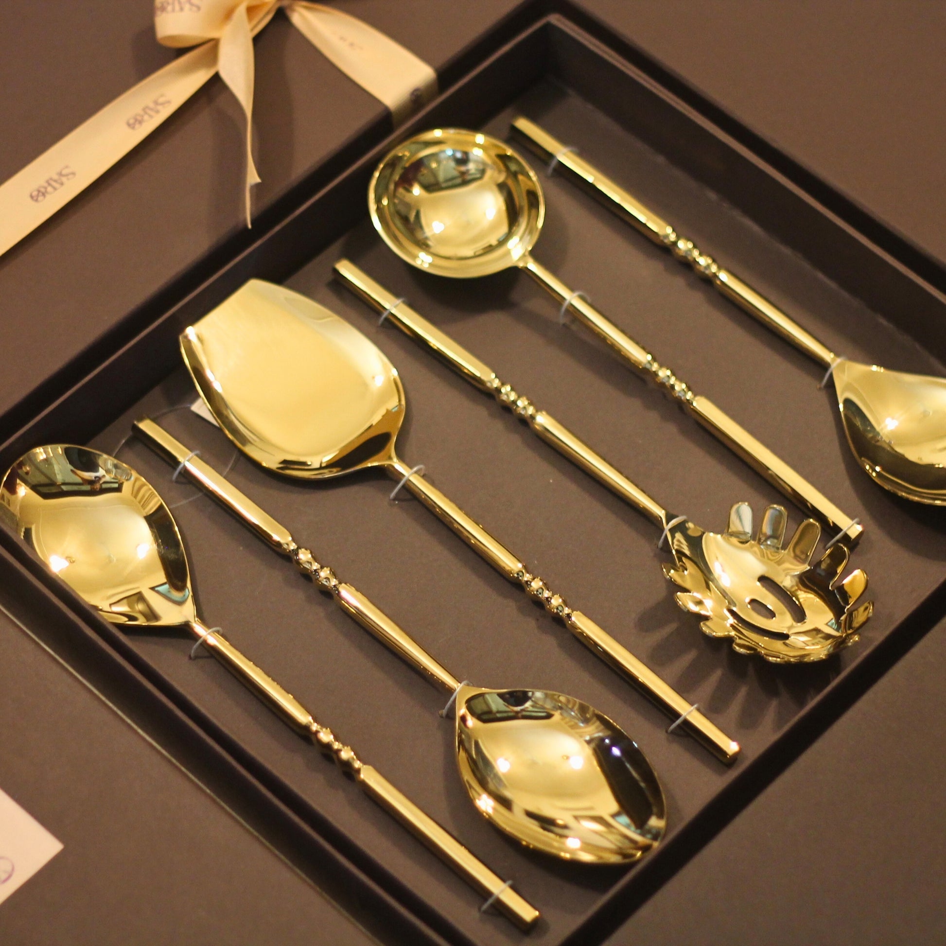 Asai Serving Spoons (set of 6)