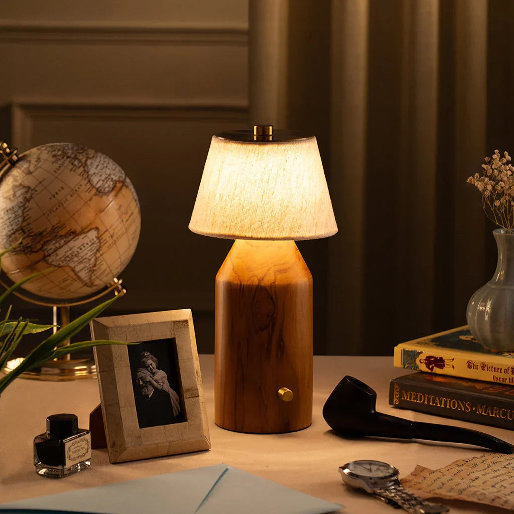 Sylva Light | Teak Wood | Table lamp
