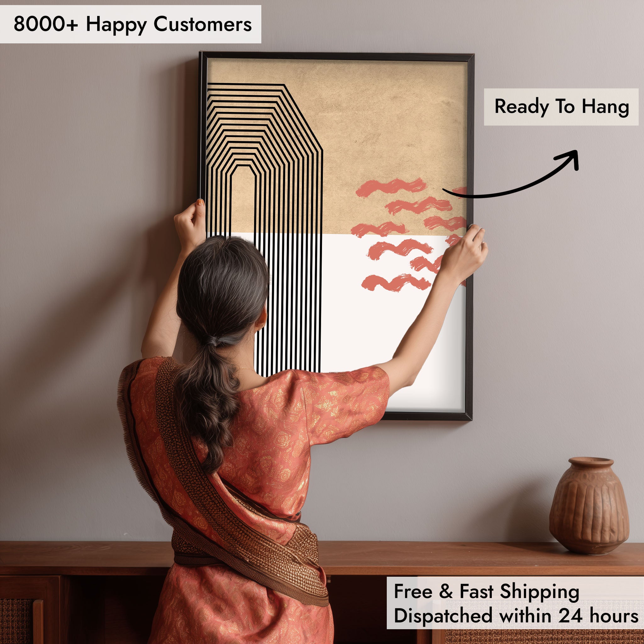 Wavescape – Ocean Inspired Wall Painting