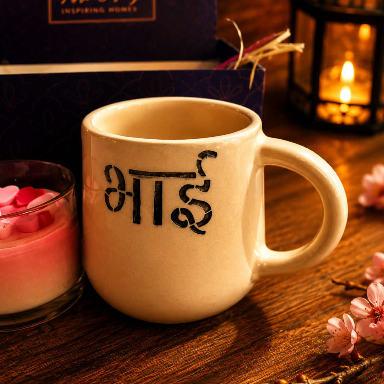 Bhai Blessings Candle Hamper