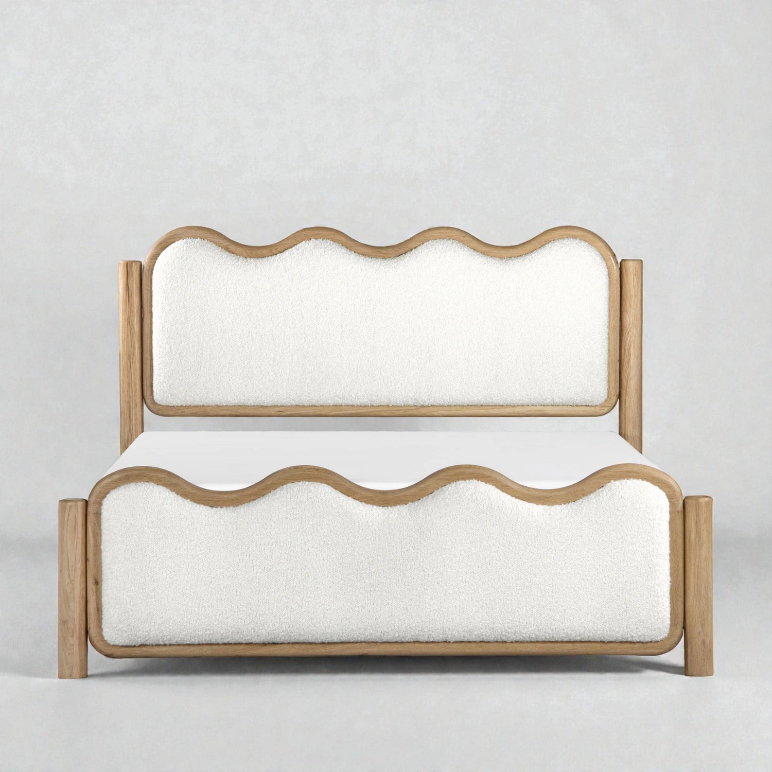 Shinola Solid Oak Wood And Fabric Upholstery