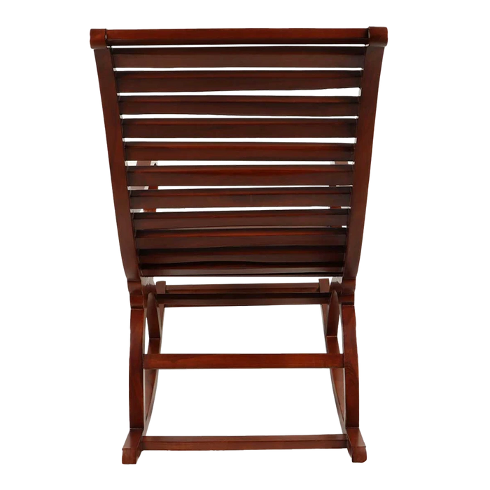 Boston Teak Wood Rocking Chair