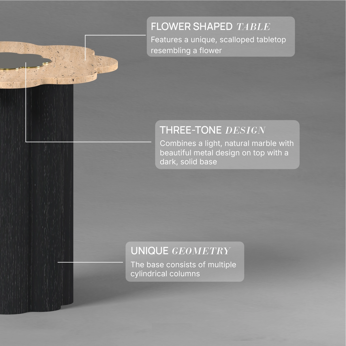 Lotus Side Table