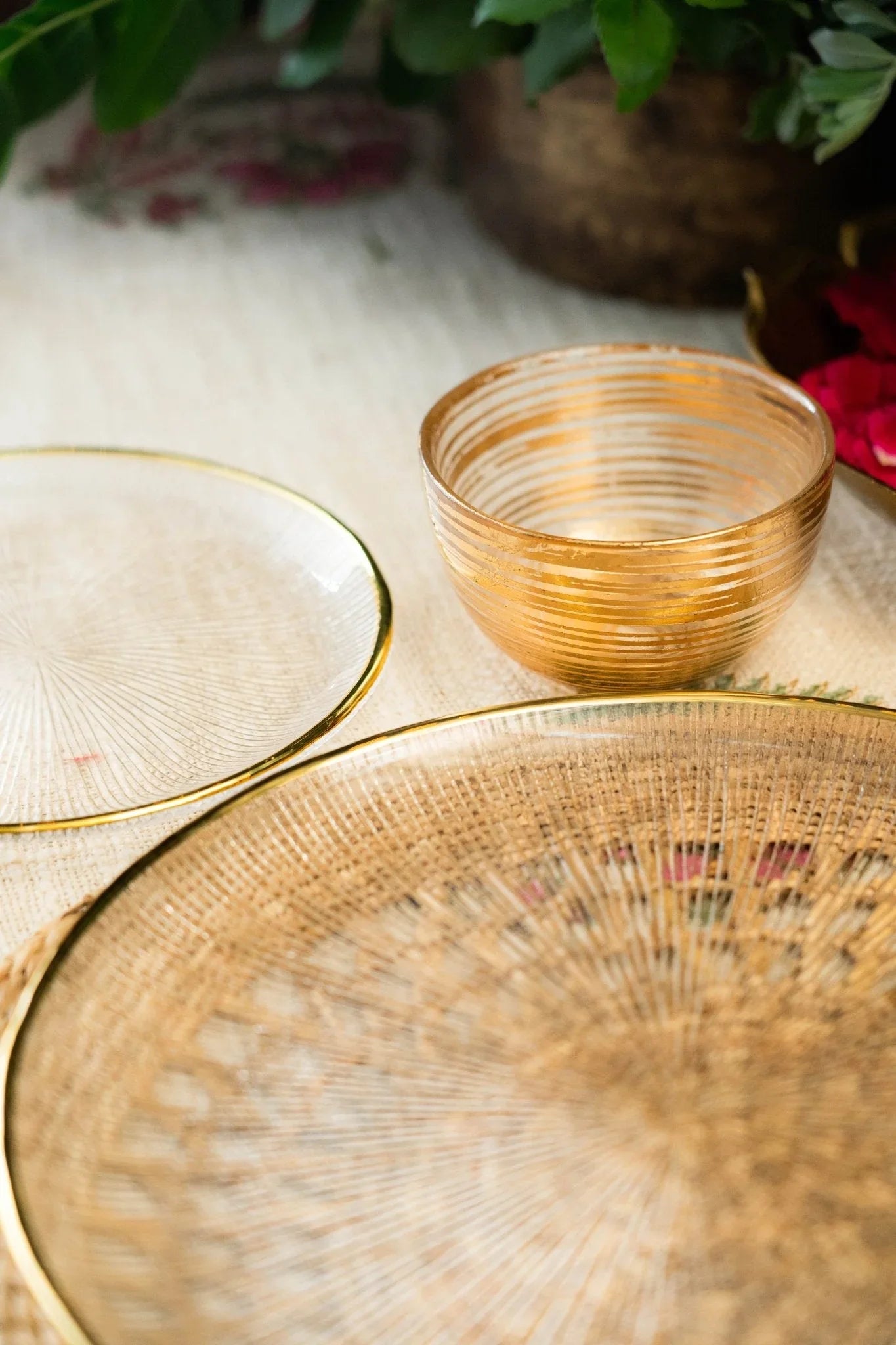 Genda Saaj Golden Bowl