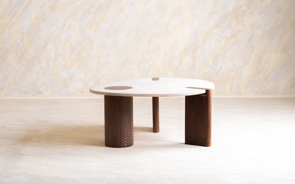 Sculpt Coffee Table | Acacia Wood and Mango Wood