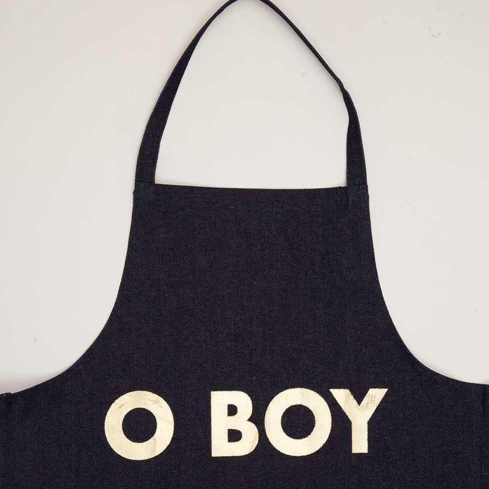 O Boy Apron | Stylish Cooking and Kitchen Apron for Men