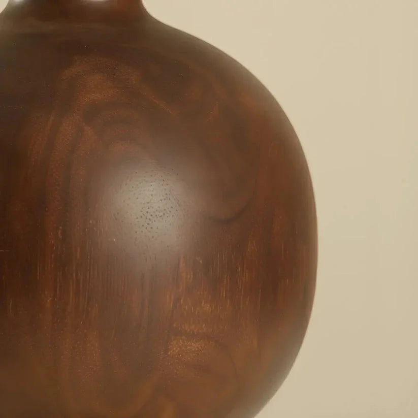 Sierra Handcrafted Mango Wood Table Lamp