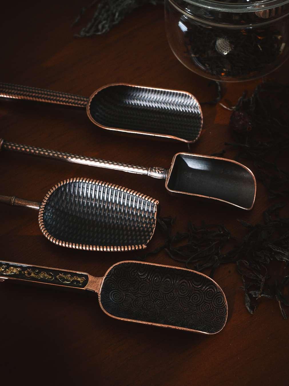Vintage Spoons Set of 4 | Premium Rust-Free Measuring Spoons for Tea, Coffee & Kitchen Use