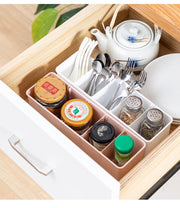 Small Storage Tray With Divider (Set of 3)