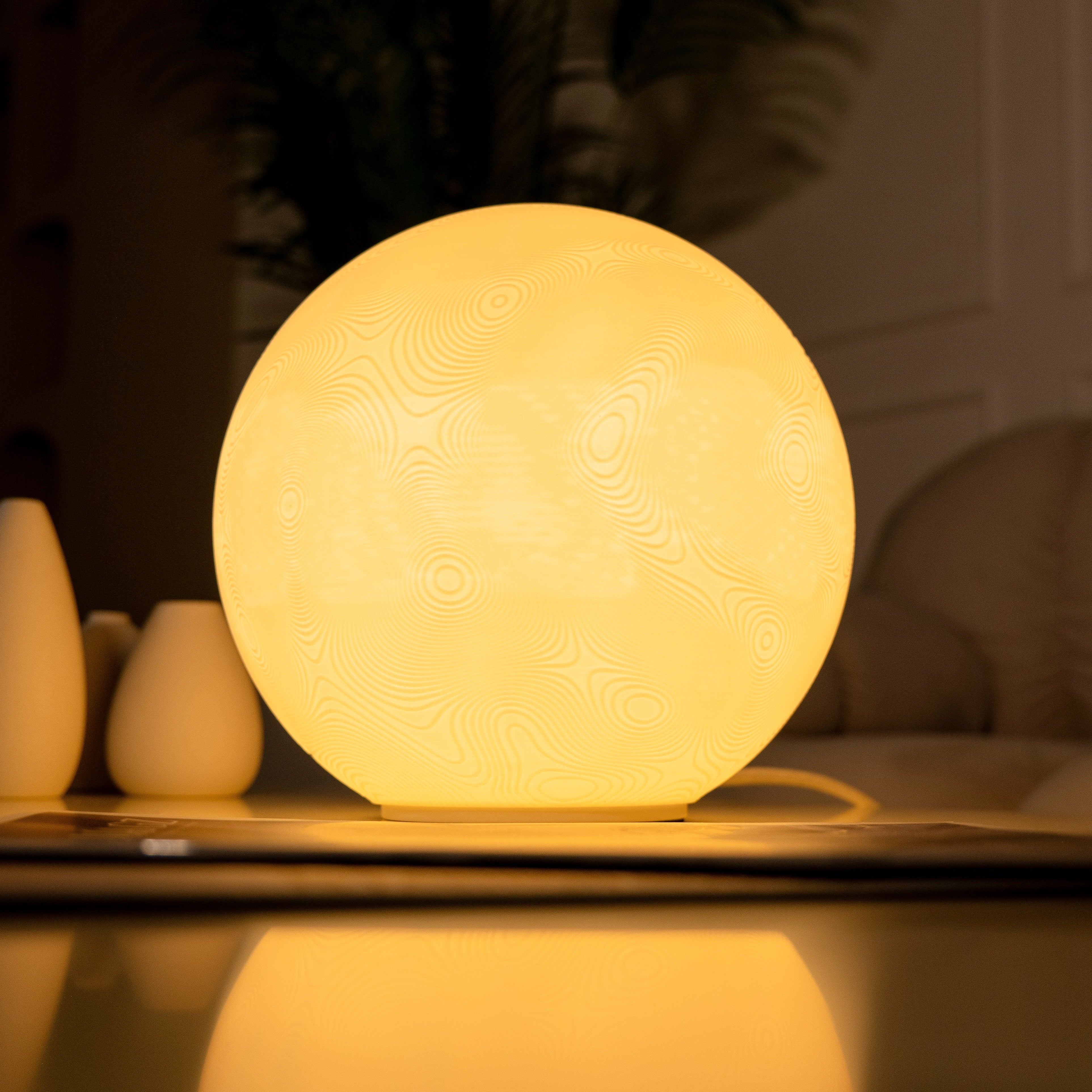 Landscape Sculpted Lamp