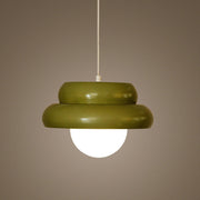 Petite Glass Hanging Lamp for Living Room | Home Decor Ceiling Light